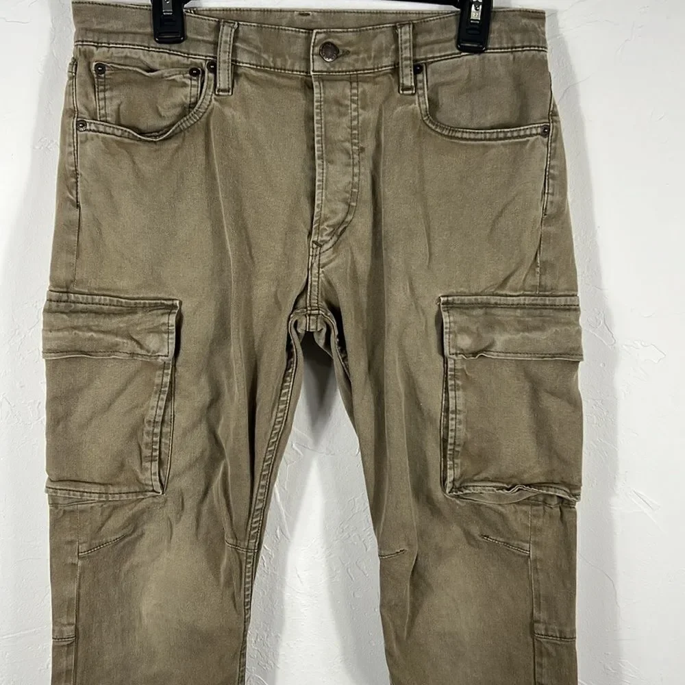 Vintage POLO RALPH LAUREN Cargo Utility Pants - Rare‎ Color - Sz 33x32 - EUC